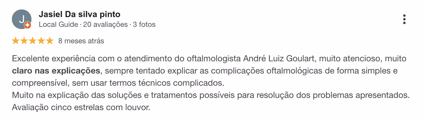 Avaliação de paciente 6